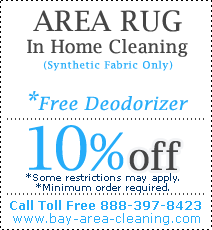 California area rug cleaning in Bay Area