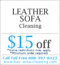leather sofa cleaning upholstery in Bay Area(CA)