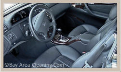 car interior cleaning